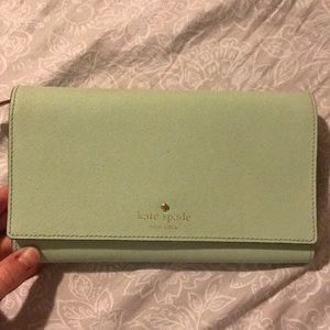 Mint Green Kate Spade Wallet